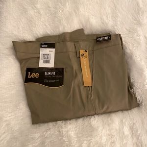 Lee Slim Fit Wrinkle Resistant Khakis